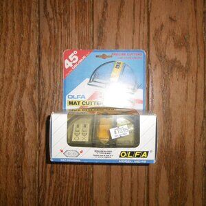 Vintage OLFA Mat Cutter 45 Degree Angle Model MC-45